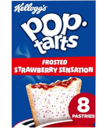 Frosted Pop Tarts Variety Multipack (3 x 8 Pack) 3 Delicious Flavours 24 Kellogs Pop Tarts in Total. Contains Chocotastic Strawberry Sensation & Hot Fudge Sunday - Buy Online on GoSupps.com