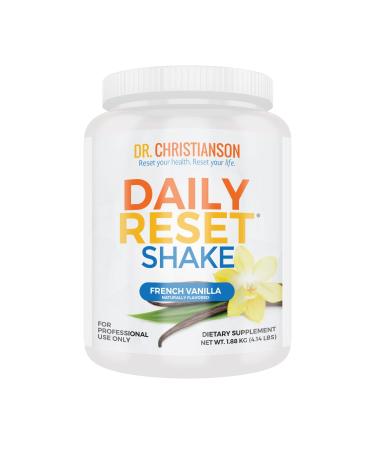 Dr. Christianson Daily Reset Shake - French Vanilla Protein Milkshake with Essential Micronutrients for Metabolism Reset Diet Delicious Breakfast and Meal Replacement (4.14 Pounds)