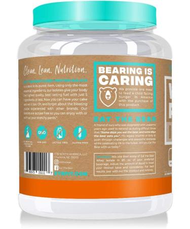 Buy Eat The Bear Bare Isolate - Chocolate Peanut Butter - 25 Servings | High-Protein Supplement - Buy Online on GoSupps.com