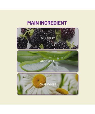 Mulberry Toothpaste Herbal Extracts Aloe Chamomile Sensitive Tooth Care Relieve Sore Teeth Improve Oral Discomfort 100g/ 3.38fl.oz - Buy Online on GoSupps.com