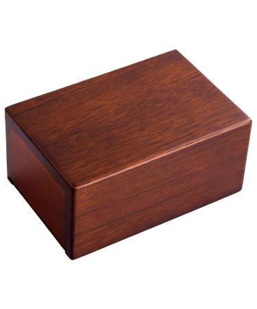 Pet Cremation Urns for Ashes, Dog Cat Urns for Ashes, Wood Urn for Pet S(0-45lbs)