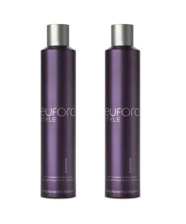 Eufora Elevate Firm Hold Workable Finishing Hair Spray 10 oz Aloe 10 Fl Oz (Pack of 2)
