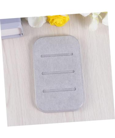 Ciieeo 2PCS diatomite soap dishes soap holder soap pad soap box Diatom mud soap Japan simple diatomite soap dishes for bathroom Soap non-slip absorb water - Buy Online on GoSupps.com