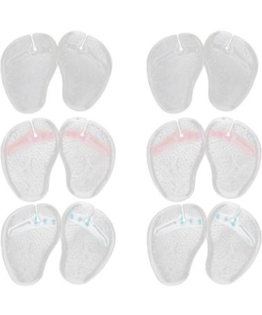 Forefoot Metatarsal Pads - Anti-Slip Shoe Inserts (6 Pairs) | Stop Feet Sliding Forward | Comfort & Support for All Footwear - Buy Online on GoSupps.com