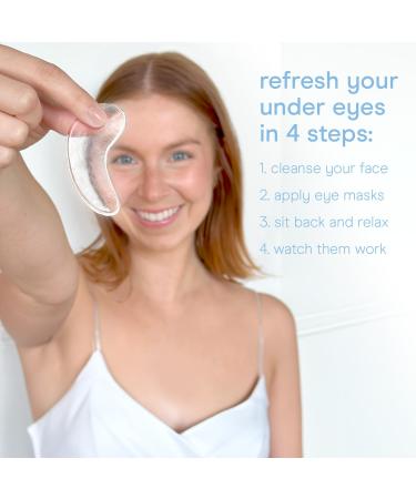Baebody Advanced Snail Mucin Under Eye Masks - Hydrating Patches for Puffy Eyes & Dark Circles (6 Pairs) | Korean Eye Gel for Fine Lines - Buy Online on GoSupps.com