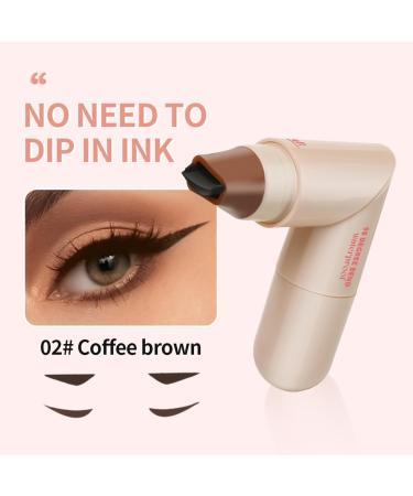  Gacqpli Makeup Eyeliner Pen | 2ml Dual-Tip Waterproof Eyeliner Pen | Lightweight Makeup for Travel Outdoors Home School | Supplies - Buy Online on GoSupps.com