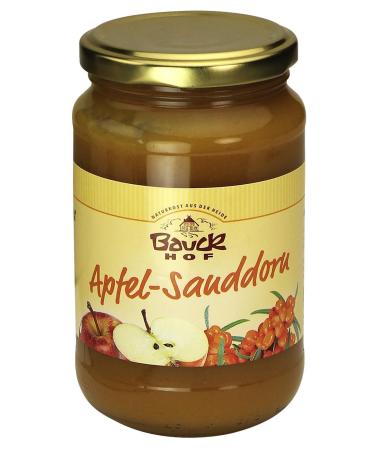 Bauckhof 3 x 360 g organic sea buckthorn with apples