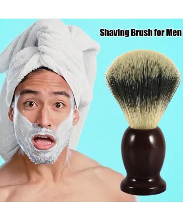 Handmade Shaving Brush - Pure Roof Hair Wooden Handle | 2/4 Piece Set for Salons & Travel | Perfect Gift - Buy Online on GoSupps.com