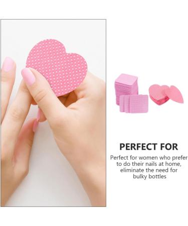 Ipetboom 400 Sheets nail art gel travel size cotton pad rag Nail remover cotton nail Remover absorbent cotton cotton Extension glue nail supplies cotton sheet absorbent cloth - Buy Online on GoSupps.com