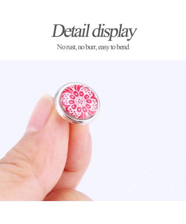 Healifty Mini Brads Round Paper Fasteners - 50 Pcs for Scrapbooking and Crafts - Buy Online on GoSupps.com