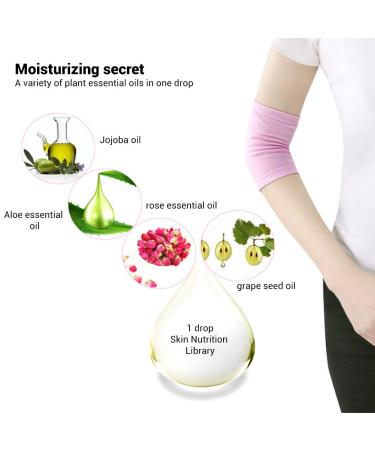 GOTOTOP Gel Elbow Pads - Breathable Elbow Skin Care & Nursing Cover for Women - One Size Fits Most - Pink - Buy Online on GoSupps.com