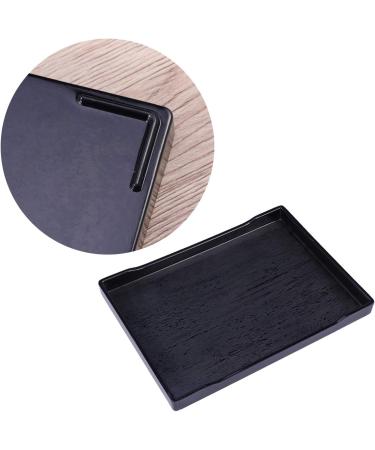 Reptile Food and Water Bowl-Large Reptile Water Dish Also Fit for Bath- Shallow Water Dish for Reptiles- Large Size (Black) Size 1 - Buy Online on GoSupps.com