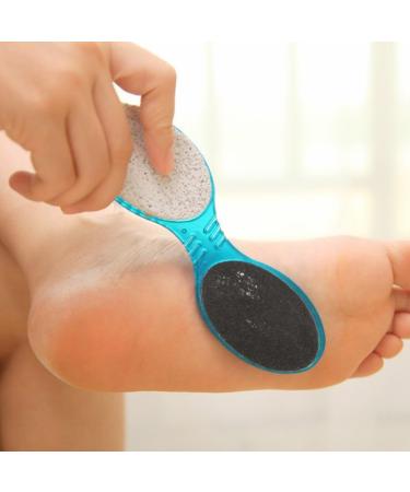 4-in-1 Foot Pumice Stone & Nail Scrubber - Ultimate Pedicure Tool for Smooth Feet & Clean Nails - Buy Online on GoSupps.com