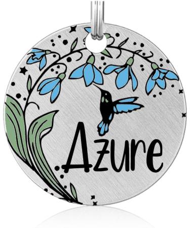 Custom Engraved Stainless Steel Dog & Cat Tags - Personalized Name Plates for Pets - Buy Online on GoSupps.com