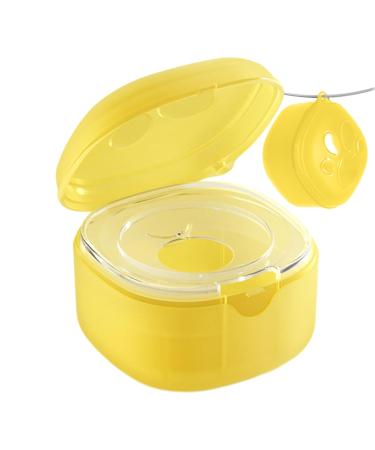 Pacifier Holder - Dustproof & Easy to Clean Container in Yellow | Keep Pacifiers Clean | Jomewory - Buy Online on GoSupps.com