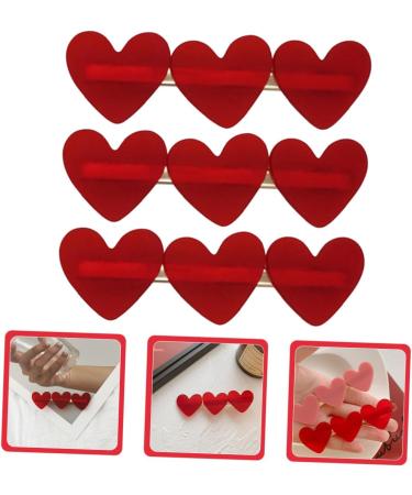 FRCOLOR Love Heart Clamps hairpin heart hairpins cupid valentine heart hair clips heart hair pin women side clamp bangs hair clip hair South Korea Miss alloy Womens Hair Accessories - Buy Online on GoSupps.com