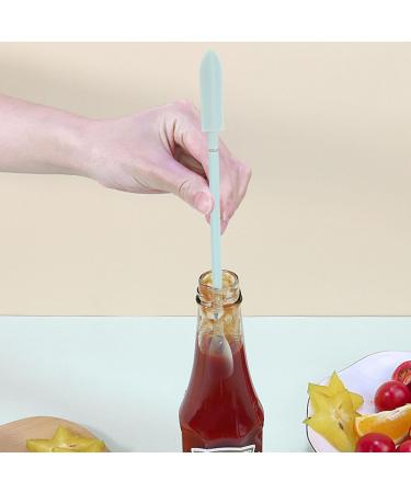 2 Piece Silicone Spatula Set - Retractable Beauty & Kitchen Tools for Cooking and Cosmetics - Multipurpose for Bottles - Buy Online on GoSupps.com