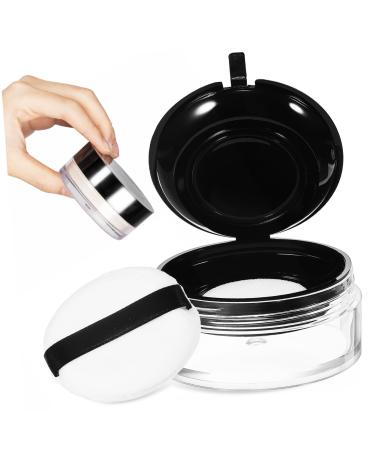 Angoily Travel Makeup Container Applicator Plastic Make up Travel Empty Makeup Containers