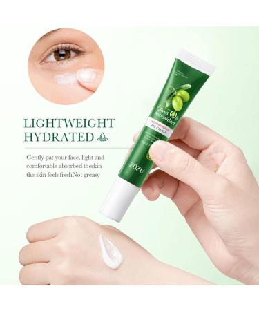 Olive Eye Cream Olive Oil Elastic Moisturizing Eye Cream 20g revitalizing eye moisturizer targets crows feet firmness bags and dark - Buy Online on GoSupps.com