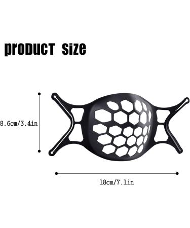4pcs Silicone Mask Holder | 3D Mask Support Frame for Comfort & Lipstick Protection - Shop Now! - Buy Online on GoSupps.com