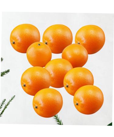 LIFKICH 10pcs Fruit Party Artificial Orange Fruit Photography Props Scenery Photography Fruit Props Plants Decor Artificial Vegetable Model Artificial Fruit Props Decorate Fake Fruit - Buy Online on GoSupps.com