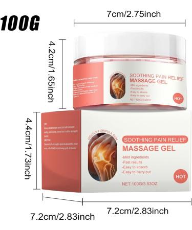 Joint Care Gel Muscle Recovery Cream Bottom Balm With Deep Penetrating Formula Long Lasting Soothing Effect 100 ml For Neck Wrist Knee Massage Use - Buy Online on GoSupps.com