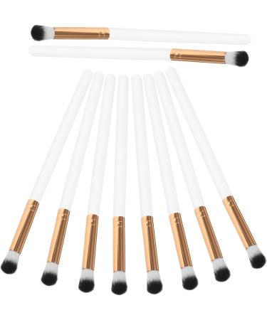 NOLITOY Eye Makeup Brush 50 Pcs Makeup Brush Eyeshadow Brush Eye Brush for Eyeshadow Tool Brush Wooden Handle White Make up 17.50X1.00X1.00CMx5pcs Whitex5pcs - Buy Online on GoSupps.com