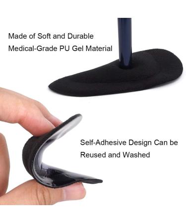 Dr. Foot Plantar Fasciitis Insoles - 5 Pairs Self-Adhesive Gel Arch Support for Flat Feet | Men & Women - Buy Online on GoSupps.com