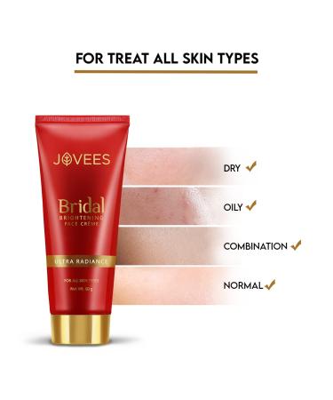 Jovees Bridal Face Cream 60g - Skin Brightening and Nourishing Formula - Buy Online on GoSupps.com