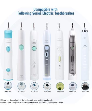 Rubber Seal Replacement for Philips Sonicare Electric Toothbrush Head - Waterproof Parts for Hx9340 Hx9350 Hx6930 Hx6950 Hx6530 Hx6710 Hx6730 Hx9140 Hx9160 - 1 Set - Buy Online on GoSupps.com
