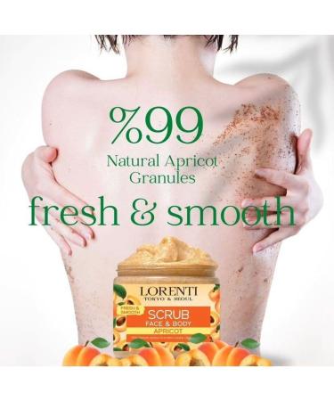 Lorenti Green Tea Scrub 500 ML Face & Body | Jojoba Oil & Vitamin E Anti Celulite Anti Aging Smoother & Moisturizes - Buy Online on GoSupps.com