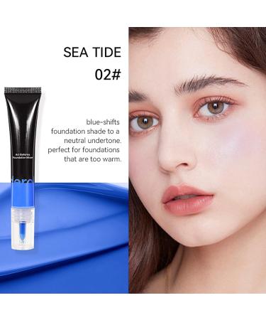 Erinde Liquid Foundation Mixing Pigment - Sweat-Proof Color Corrector Long Lasting & Lightweight Blue - 1 Piece - Buy Online on GoSupps.com
