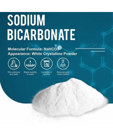 Sodium Bicarbonate | of Soda | Baking Soda | Fine Powder | Food Grade | (3 Kg) - Buy Online on GoSupps.com