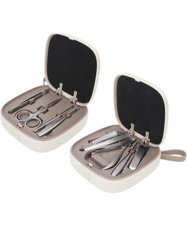 YAOGOHUA Double Sided Nail Clipper Set Stainless Steel Double Layer Multifunctional Nail Clippers Kit for Fingernails and Toenail - Buy Online on GoSupps.com