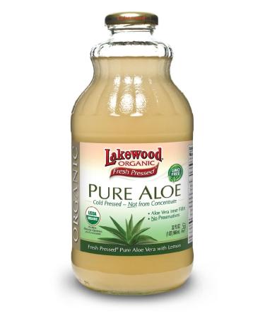Lakewood Organic Aloe Juice - Fresh Pressed - Inner Fillet - 32 oz
