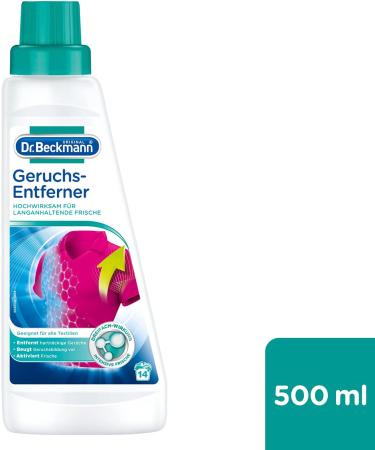 Dr. Beckmann Smell Remover | 500ml Activated Freshness | Deep Clean Fiber Odor Elimination | Pleasant Fragrance - 1 Pack - Buy Online on GoSupps.com