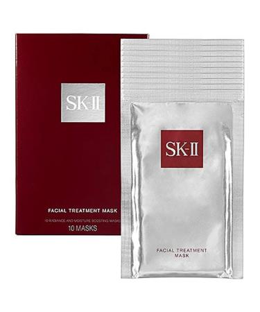 SK-II Facial Treatment Mask (10 Sheets) - Hydrating & Rejuvenating Sheet Masks for Radiant Skin | International Shipping Available - Buy Online on GoSupps.com