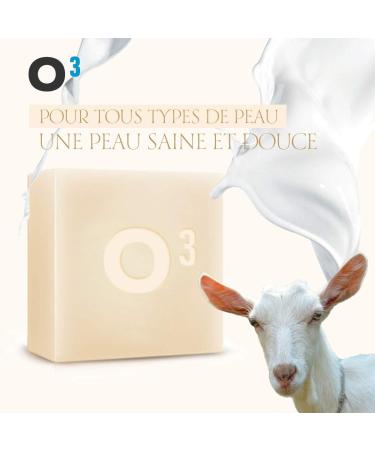 O Organic Donkey Milk Soap - 100% Natural Soap Without Palm Oil or Edta - Anti-Wrinkle and Anti-Acne - 100% French Production (2 Soaps of 100gr) - Buy Online on GoSupps.com