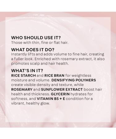 NATURELAB. TOKYO Perfect Volume Hair Masque | Thickening & Conditioning | Hydrate Soften & Smooth Hair | 6.7 Fl Oz - International Shipping Available - Buy Online on GoSupps.com