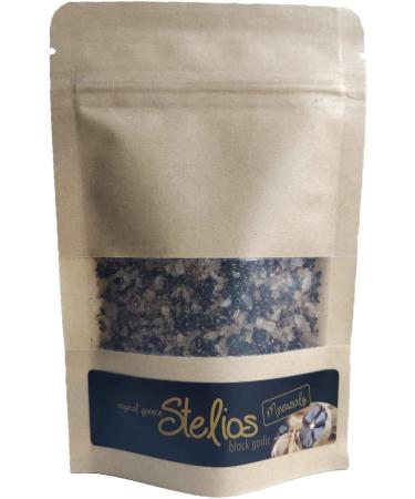 Terra Greek Black Garlic Sea Salt 75g Aged 90 days vegan non-GMO gluten-free