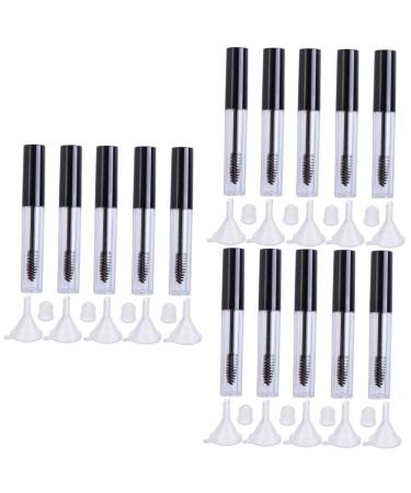 MAGICLULU 15 Pcs Eyelash Brush Tube Storing Eyelash Cream Large Empty Tube Empty Eyelashes Bottle Mascara Nese 1 g (Pack of 1) Blackx3pcs