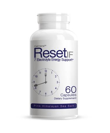 ResetIF 7 Electrolytes Methyl B12 & Methly Folate Green Tea & Green Coffee Extracts B Complex Zinc 72 Trace Minerals