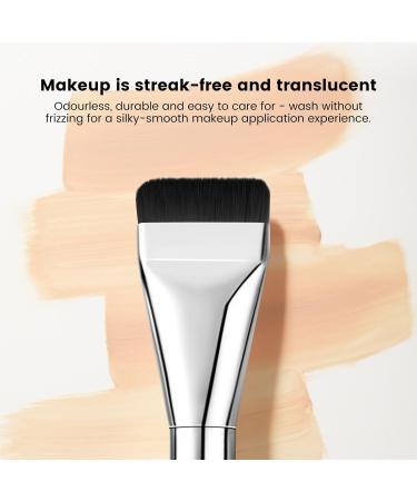 Flat Top Kabuki Foundation Brush by bzconxin - Premium Makeup Brush for Liquid Cream & Powder - Perfect for Buffing & Blending - Buy Online on GoSupps.com