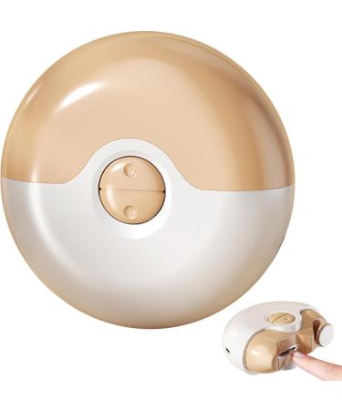 Poupangke Electric Nail Clippers for Adults | Electric Nail Trimmer USB Rechargeable Nail Clippers with Catcher 2 in-1 Nail File for Baby Kids Seniors Adult Yellow - Buy Online on GoSupps.com