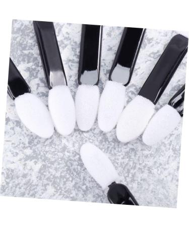 VINTORKY Eyeshadow Applicators 100pcs Sponge Women Eyeshadow Brush Makeup Eyeshadow Brush Applicator Brush Women's Eye Cream Mix M White - Buy Online on GoSupps.com