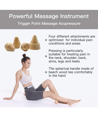 Press Set for Light Osteopressure & Trigger Point Massage - 4 Hand Presses for Acupressure Relief - Buy Online on GoSupps.com