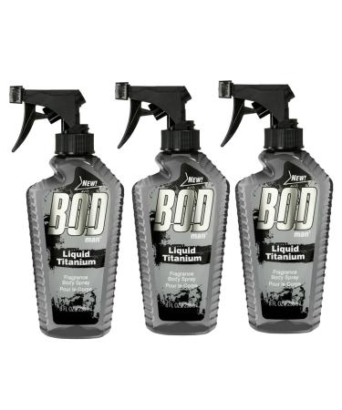 Parfums De Coeur Bod Man Liquid Titanium Fragrance Body Spray for Men 8 oz (3)