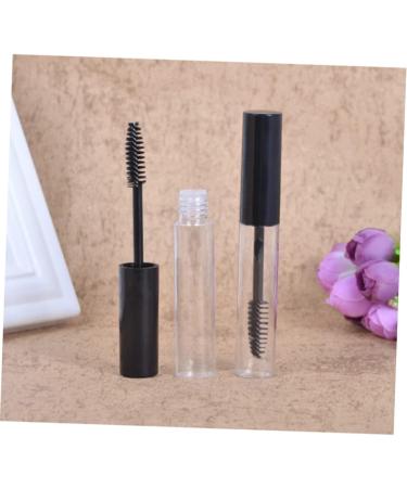 Beavorty 6pcs Clear Plastic Containers Clear Mascara for Eyelashes Clear Lip Gloss Eyelashes Tubes Empty Eyelash Wand Tube Empty Nail Polish Bottles Empty Tube Eyelash Cream Bottle Makeup - Buy Online on GoSupps.com
