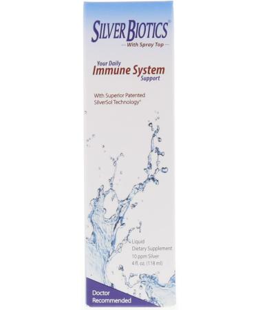 Silver Biotics 4 OZ (2 Pack) - Immune Support & Natural Antimicrobial - Buy Online on GoSupps.com