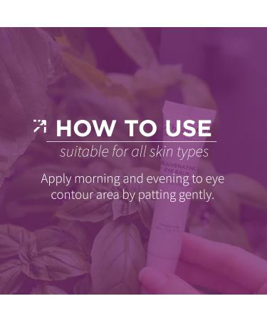 Alchimie Forever Rejuvenating Eye Balm | Reduce Puffiness, Wrinkles & Dark Circles | Anti-Aging Formula with Vitamin K | Swiss Dermatologist-Formulated - Buy Online on GoSupps.com